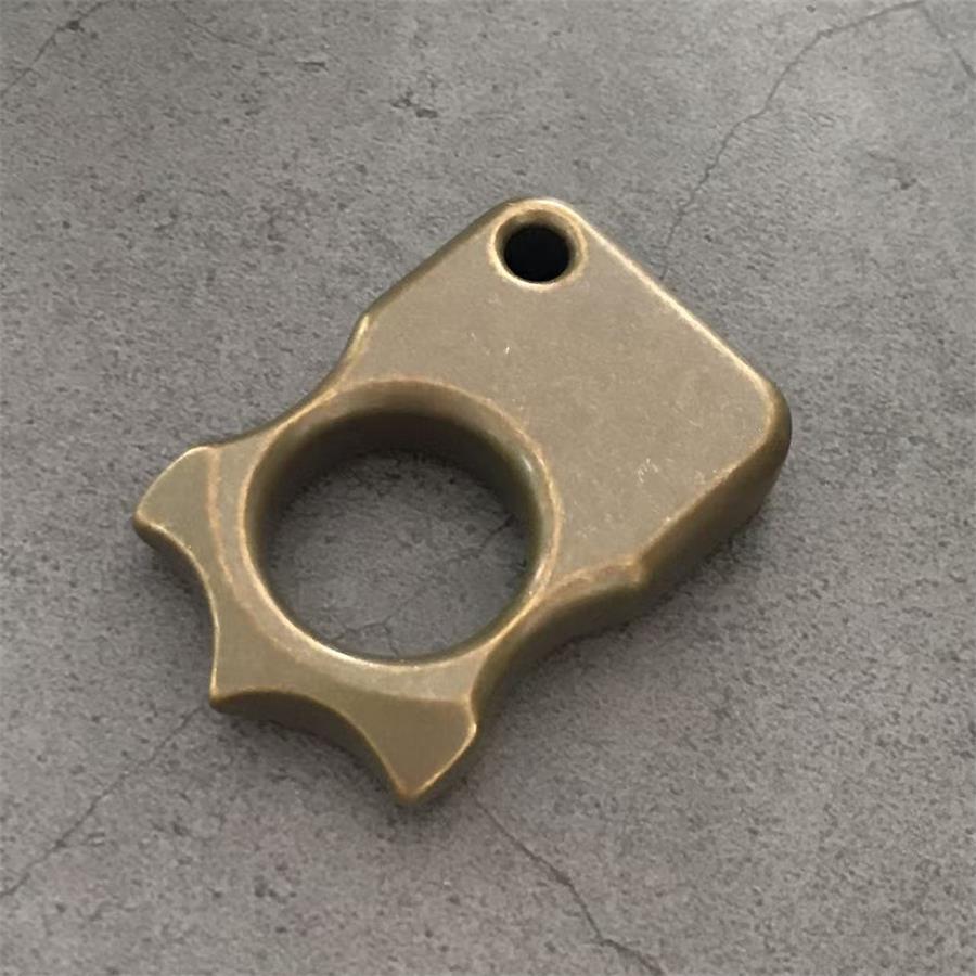Multi-style Brass Knuckle Duster Broken Window Self-defense Ornament
