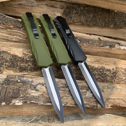 Automatisches Outdoor-Messer, taktisches EDC, Camping, Wandern, Taschenmesser