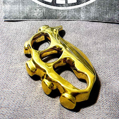 Right-hand Brass Knuckle Self-defense EDC Tool