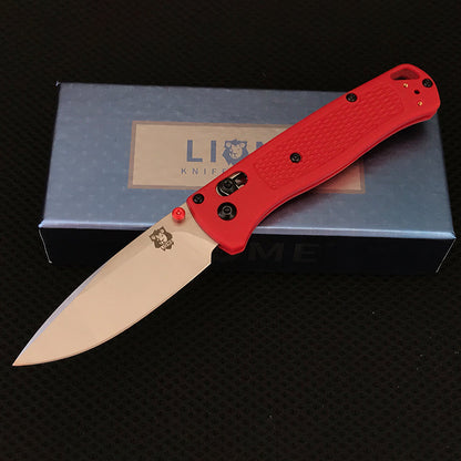 Liome 535 Bugout Folding Knife Fiber Handle Outdoor  Pocket Knives Portable EDC Tool