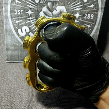 Right-hand Brass Knuckle Self-defense EDC Tool
