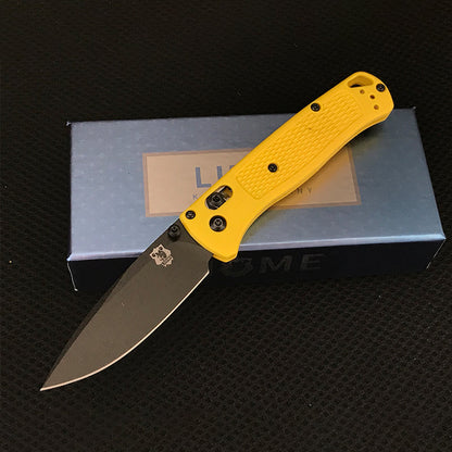 Liome 535 Bugout Folding Knife Fiber Handle Outdoor  Pocket Knives Portable EDC Tool