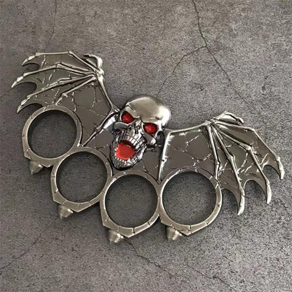 Bat Knuckle Duster Broken Window Gear Decoration