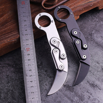 Mechanical Claw Knife Foldable Portable Camping Safety Defense Pocket Knives