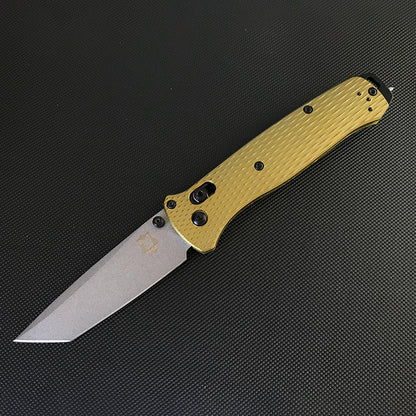 Aluminum Handle Liome 537  Folding Knife Outdoor Camping Saber Multifunction Safety Pocket Knives