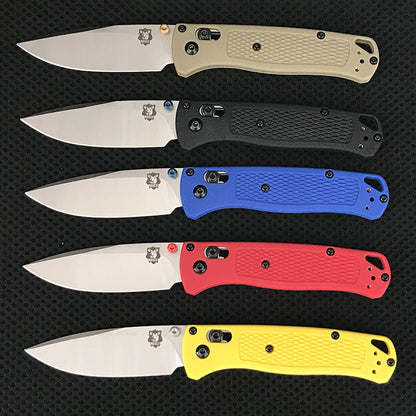 Liome 535 Bugout Folding Knife Fiber Handle Outdoor  Pocket Knives Portable EDC Tool