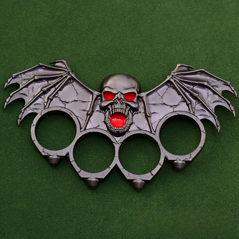 Bat Knuckle Duster Broken Window Gear Decoration