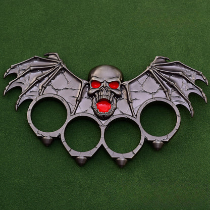 Bat Knuckle Duster Broken Window Gear Decoration