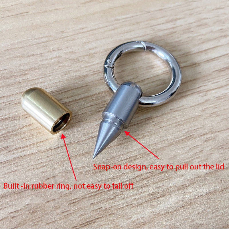 Portable Case Opener Self Defense Keychain Pendant