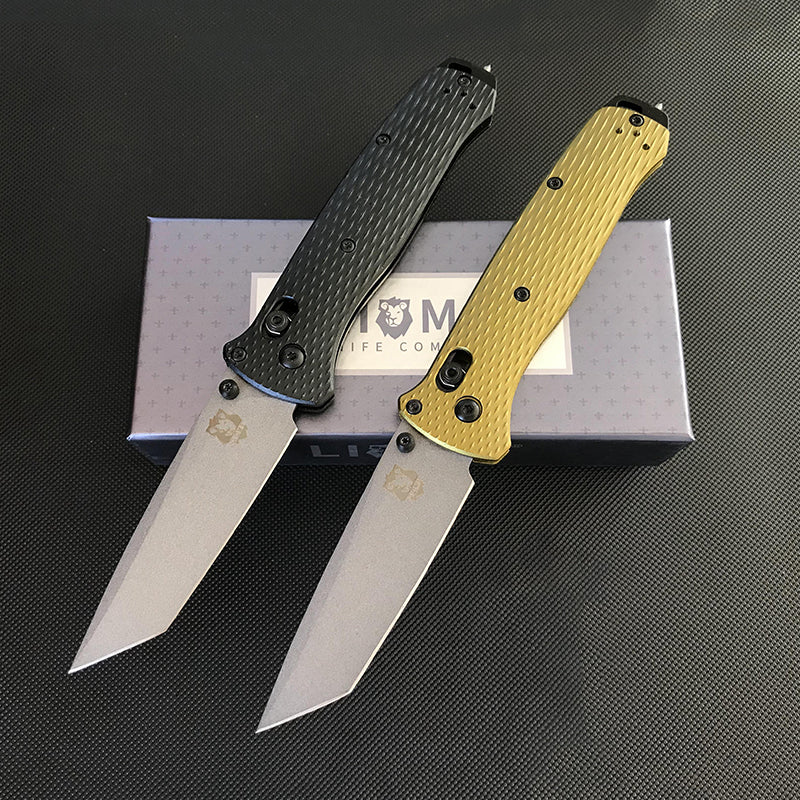 Aluminum Handle Liome 537  Folding Knife Outdoor Camping Saber Multifunction Safety Pocket Knives