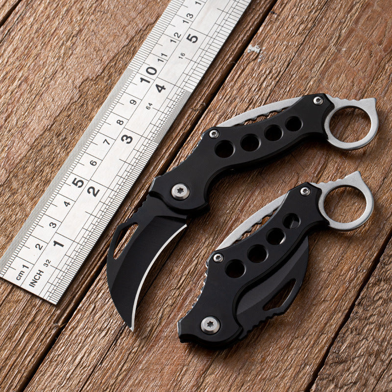 Outdoor Small Claw Knife Survival Folding Knives Safety Defense Pocket Portable EDC Tool