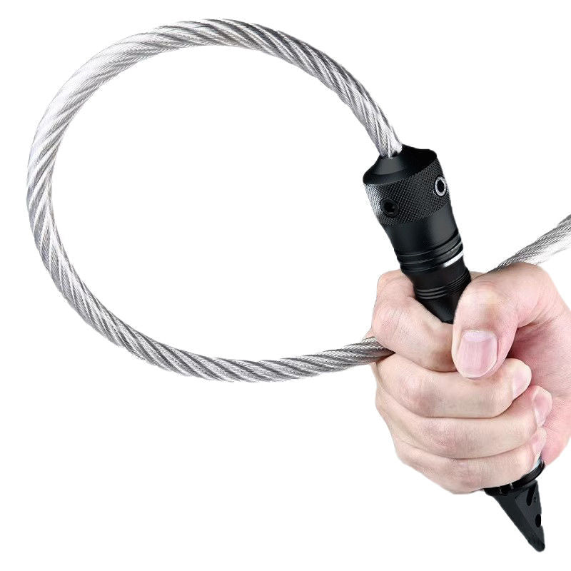 Outdoor Self-Defense Tactical Whip Window Breaker EDC Tool