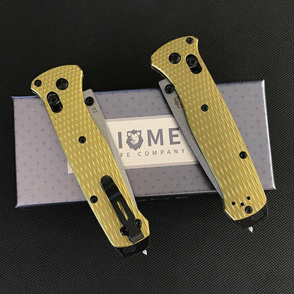 Aluminum Handle Liome 537  Folding Knife Outdoor Camping Saber Multifunction Safety Pocket Knives