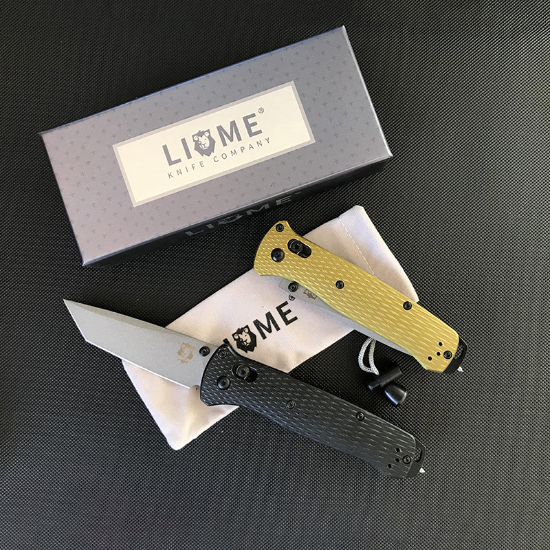 Aluminum Handle Liome 537  Folding Knife Outdoor Camping Saber Multifunction Safety Pocket Knives