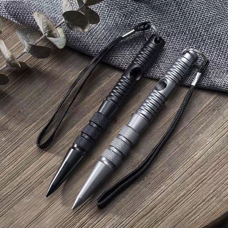 Tactical Pen Outdoor Defensive Robuster Fensterbrecher-Stick aus Aluminium