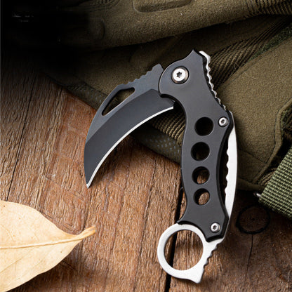 Outdoor Small Claw Knife Survival Folding Knives Safety Defense Pocket Portable EDC Tool