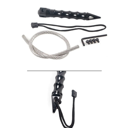 Outdoor Self-Defense Tactical Whip Window Breaker EDC Tool