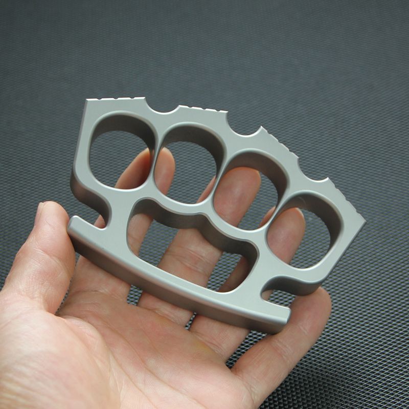 Solid 440 Steel knuckle dusters 5