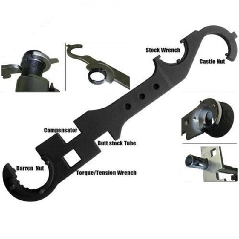 Multi-function Combination Wrench High Hardness Bicycle Maintenance Tool Big Wrench