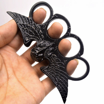 Eagle Knuckle Duster Boxing Self Defense Four Finger Buckle Window Breaker Outdoor EDC Tool