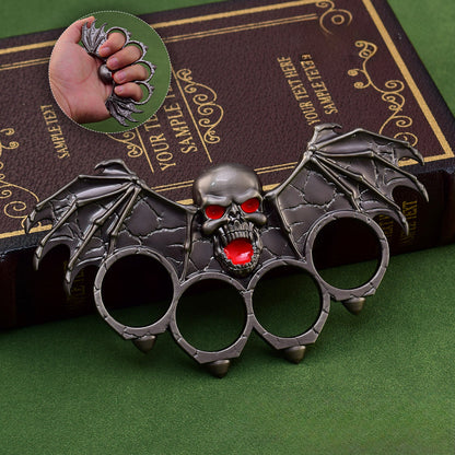 Bat Knuckle Duster Broken Window Gear Decoration