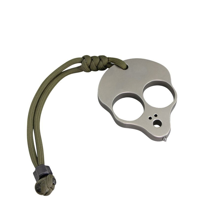 Mini-poing américain Alien Knuckle Duster Titanium EDC Outil d'autodéfense