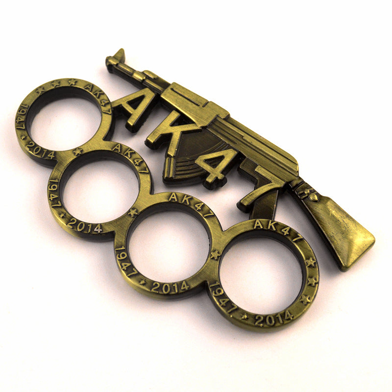 bronze AK47 brass knuckle duster