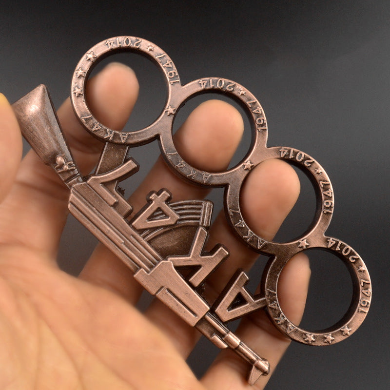 rose gold AK47 brass knuckle duster 6