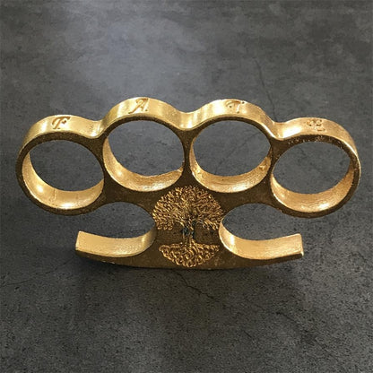 Ancient Style Knuckle Duster Self-Defense EDC tool