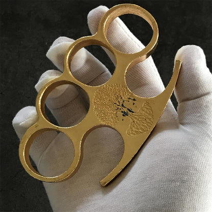 Ancient Style Knuckle Duster Self-Defense EDC tool