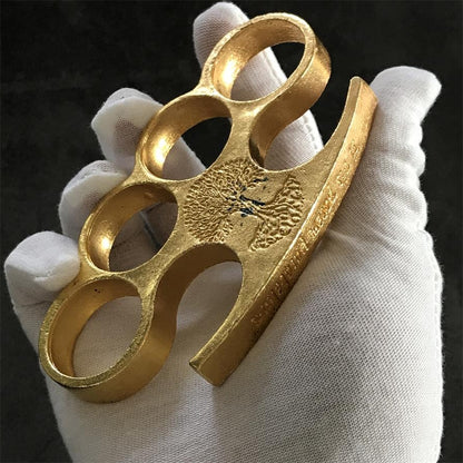 Ancient Style Knuckle Duster Self-Defense EDC tool