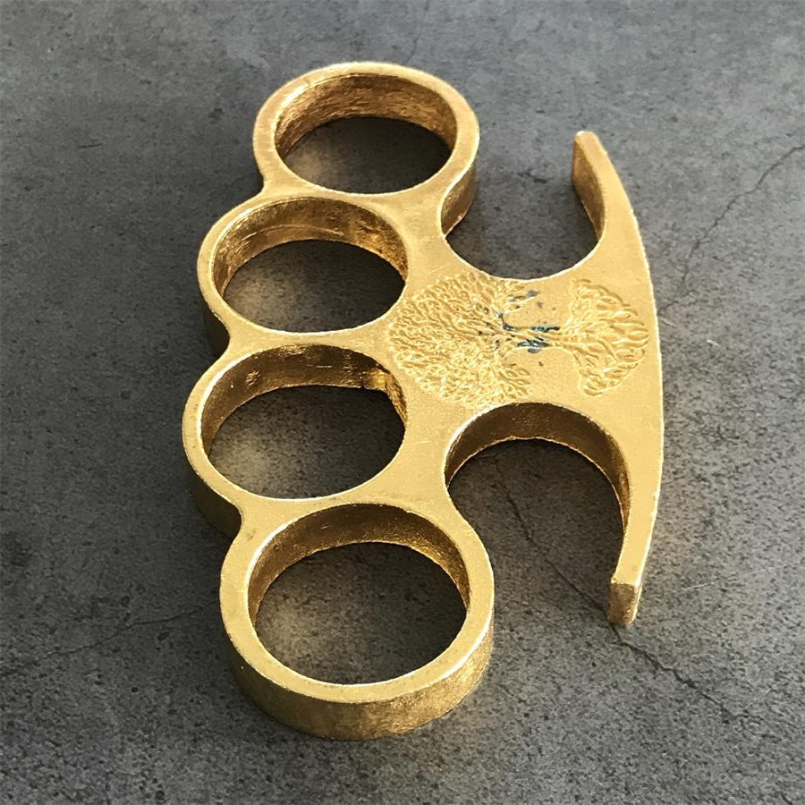 Ancient Style Knuckle Duster Self-Defense EDC tool