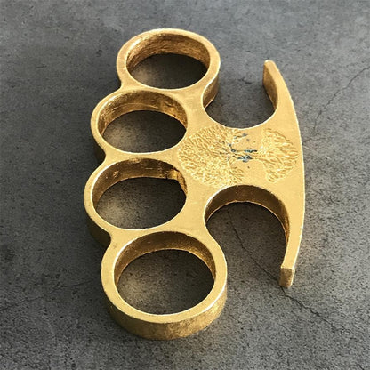Ancient Style Knuckle Duster Self-Defense EDC tool