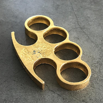 Ancient Style Knuckle Duster Self-Defense EDC tool