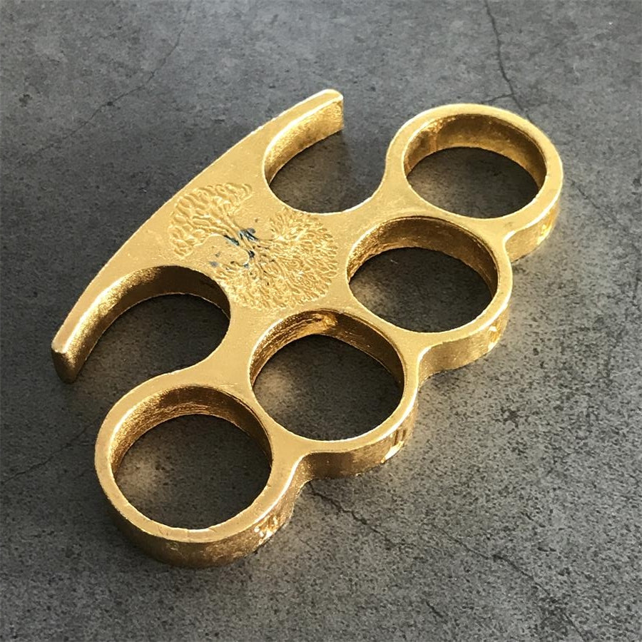 Ancient Style Knuckle Duster Self-Defense EDC tool