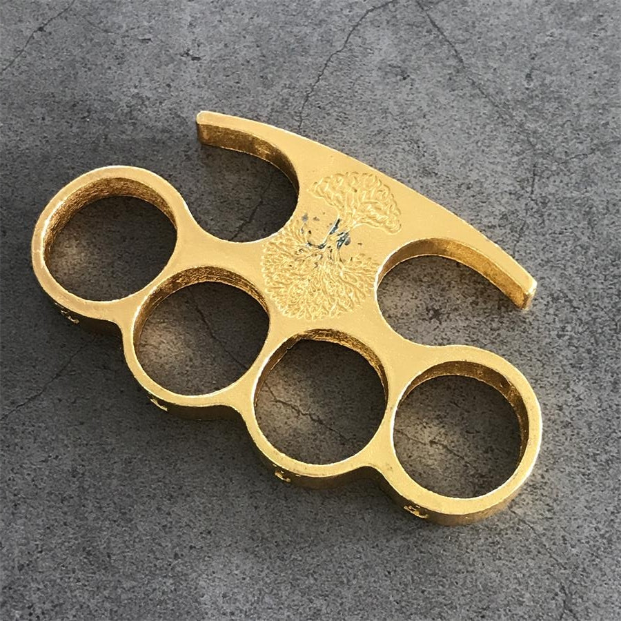 Ancient Style Knuckle Duster Self-Defense EDC tool