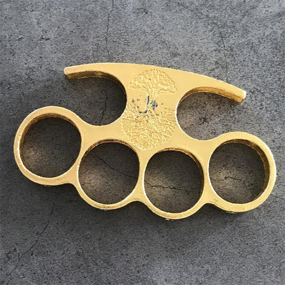 Ancient Style Knuckle Duster Self-Defense EDC tool