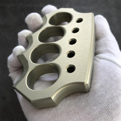 Aviation Aluminum Knuckle Duster Self-defense EDC Tool