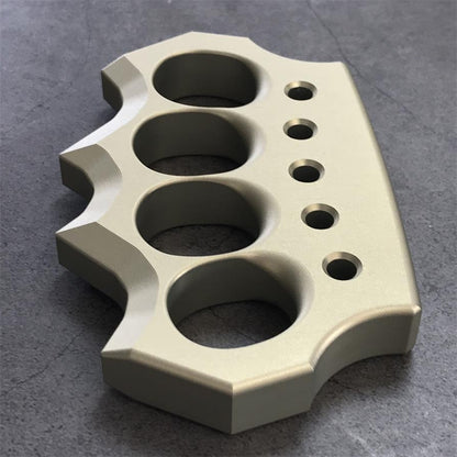 Aviation Aluminum Knuckle Duster Self-defense EDC Tool