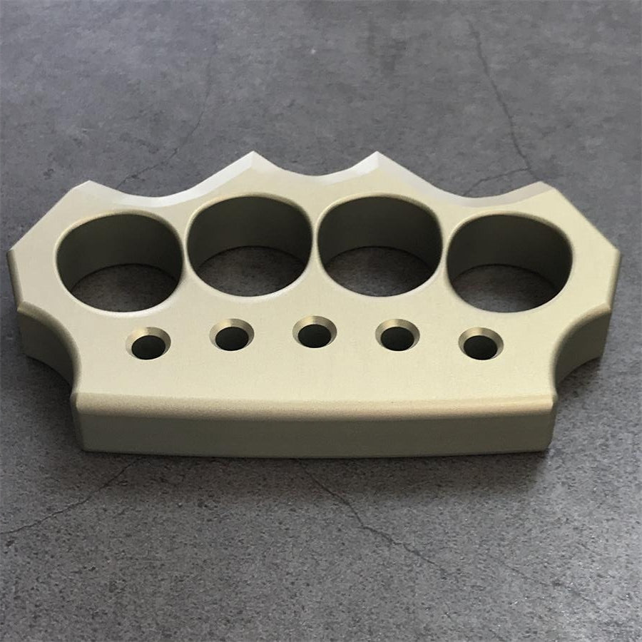 Aviation Aluminum Knuckle Duster Self-defense EDC Tool