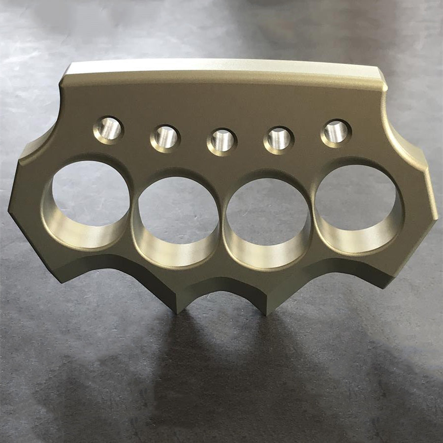 Aviation Aluminum Knuckle Duster Self-defense EDC Tool