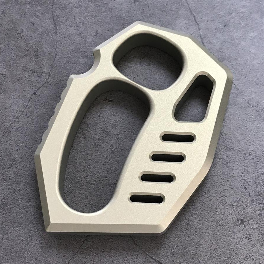 Aviation Aluminum Knuckle Duster Broken Window EDC Tool