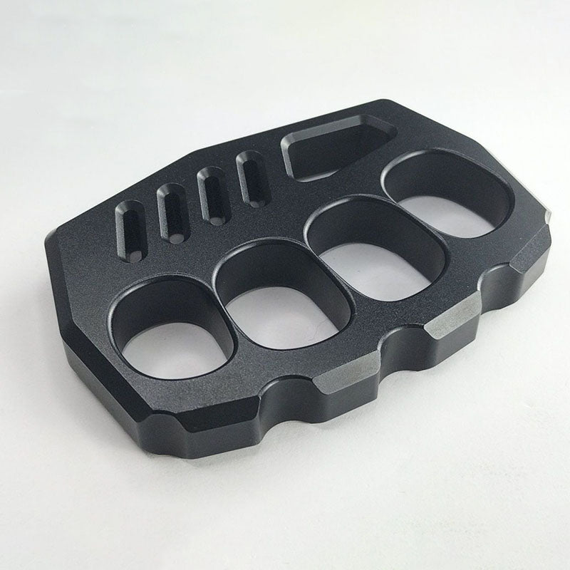 Big Finger Hole Knuckle Duster Boxing Broken Windows EDC Tool