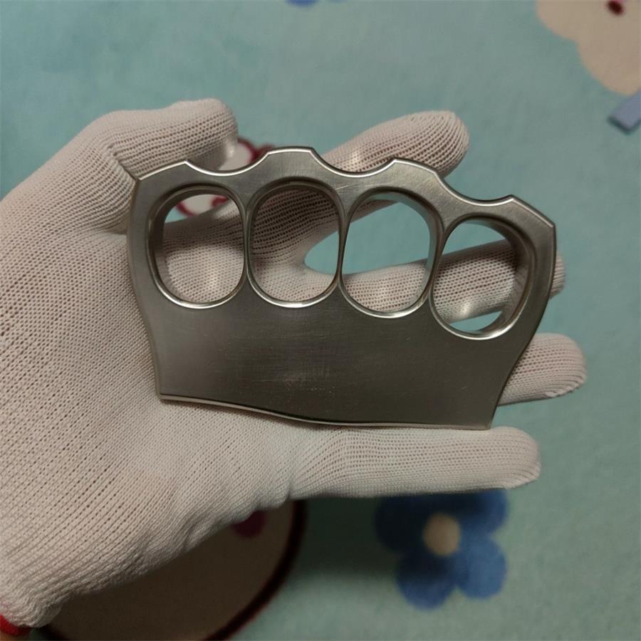 Big finger hole steel knuckle 2