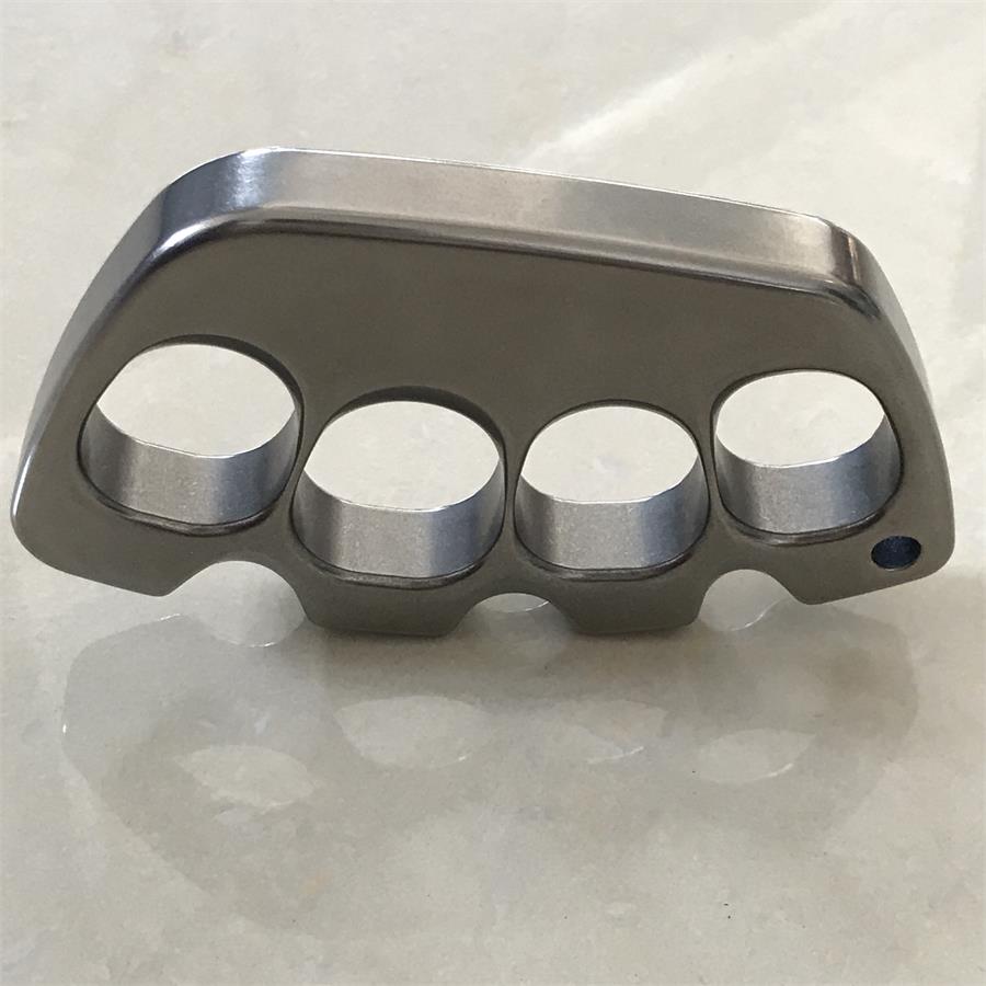 Big Finger Hole Titanium Knuckle Dusters
