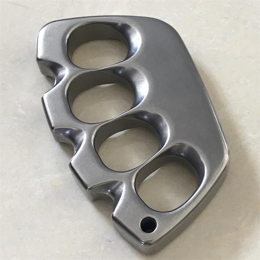 Big Finger Hole Titanium Knuckle Dusters