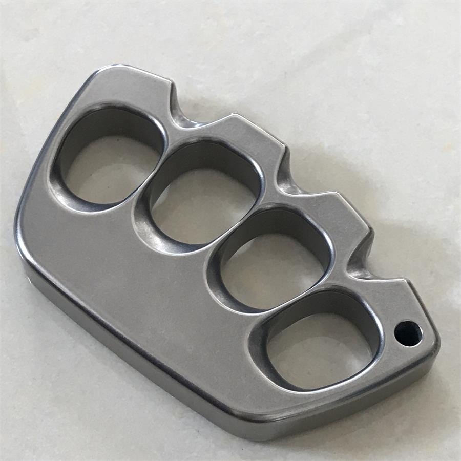 Big Finger Hole Titanium Knuckle Dusters