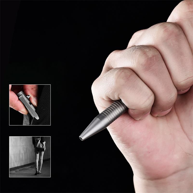 Defense Bolt Titanium Tactical Pen