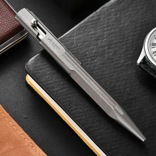 Stylo tactique en titane Outil d'autodéfense portable EDC