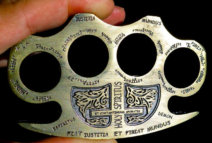 New Brass Knuckles Tactical Survival Multi-Functional Self Defense